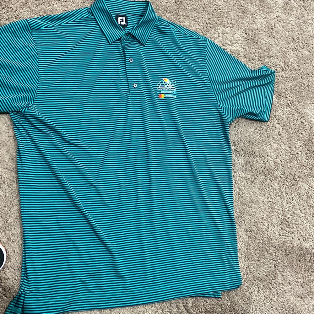 Footjoy polo.  Arnold Palmer Invitational logo.
